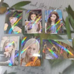 itzy　トレカ　セット　特典　withdrama NOT SHY
