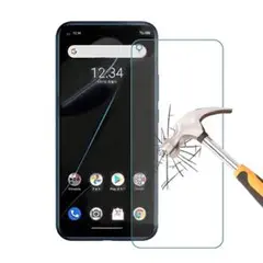 ZTE Libero 5G A003ZT 6.5 ガラス保護フィルム KC56