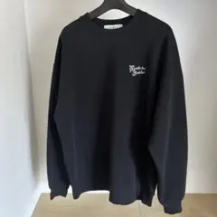 Lazar オーバーサイズ 裏起毛 ワンポイント刺繍 スウェット トレーナー
