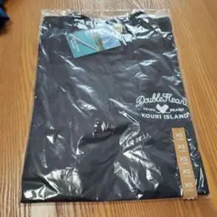 ダブルハート Tシャツ ネイビー 150　キッズ　ジュニア　春夏　匿名配送