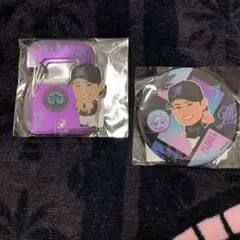藤岡裕大　アクリルカラビナand缶バッジ