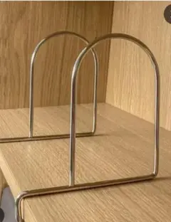イケア IKEA FLIT ブックスタンド 4個 ブックエンド 本棚 仕切り