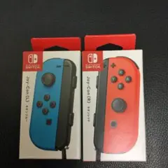 新品純正スイッチswitchジョイコン ブルー/レッド コントローラー