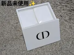 【新品未使用】Dior ディオール コットンケース 金ロゴ 白