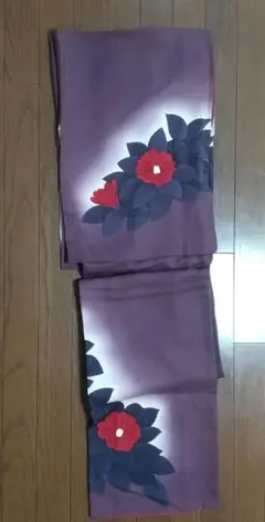 椿 訪問着