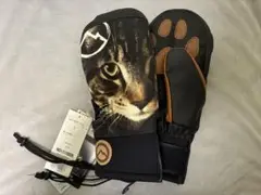 新品 NOVEMBER CAT MITT KIJI 猫柄グローブ Lサイズ