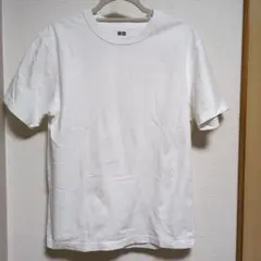 ホワイト 半袖 Tシャツ Uサイズ