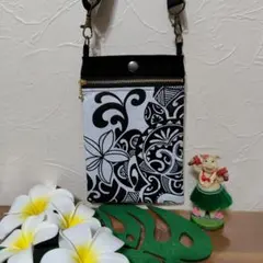 ハワイアン♥スマホショルダー♥ハンドメイド♥