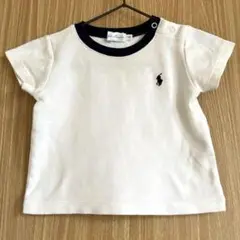 RALPH LAUREN ラルフローレン Tシャツ ホワイト 60cm キッズ