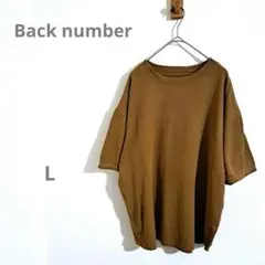 【ライトオン】コットン ワッフルTシャツ 半袖 クルーネック メンズ L 茶色