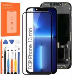 ⭐1点限り⭐SRJTEK/iPhone 13mini専用/修理パーツ/工具付き