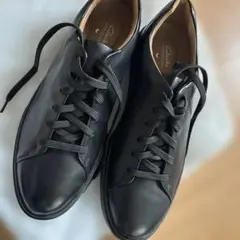 着用1回 / クラークス Un Costa Lace (Navy 27 CM) Mens Un Costa Lace Navy Leather Trainers | Clarks