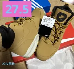 NIKE 27.5 マノア　ブーツ 　マノア　レザー　ウィート　メル雨日
