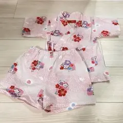 甚平　竹とんぼ　90cm 女の子