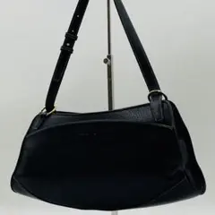 美品✨ロエベ LOEWE ワンショルダー ロゴ型押し ブラック ヴィンテージ