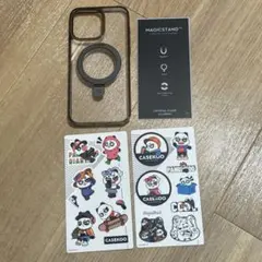 CASEKOO MAGICSTAND クリアケース　iPhone15Pro