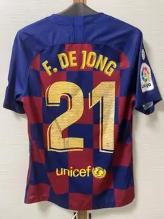 FCバルセロナ19-20 デヨング 選手 ユニフォーム 正規品
