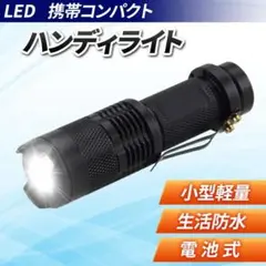 ハンディライト 携帯コンパクトライト LED 懐中電灯 蛍光灯 UV 小型 軽量