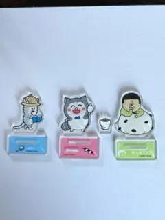 まめきちまめこ アクリルスタンド 3点セット