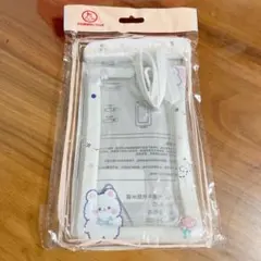 新品⭐️ 防水 電話ケース ポータブル 耐久性 電話ポーチ PVC (シロクマ)