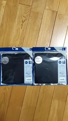 ニトリメンズNクールスーパー半袖TシャツクルーネックLサイズ2枚セット