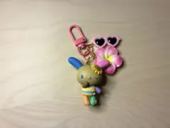キーホルダー 日焼けウサハナ バカンス ガチャ