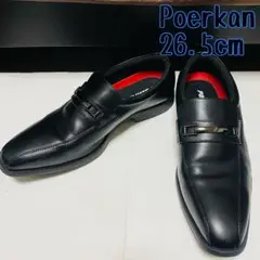 新品　Poerkan ポエカン　ビジネス　シューズ　革靴　ウォーキング　26.5