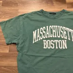 ライトオン 英字ロゴTシャツ カジュアル Boston 春色