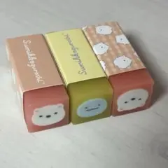 <新品>すみっコぐらし 消しゴム しろくま／とかげ サンエックス