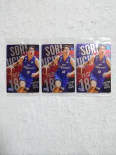 Bリーグ ツインウエハース 2024-2025　内尾聡理選手　3枚