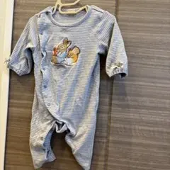 ピーターラビット刺繍ロンパース