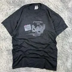 仮面舞踏会イベントTシャツ/USA製/限定一点物商品/ブラック/ビッグプリント