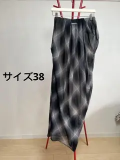 PRANK PROJECT ドレープシアーチェックスカート