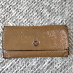 イルビゾンテ 長財布 キャメル 茶色 ブラウン