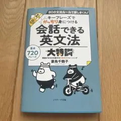 会話できる英文法大特訓