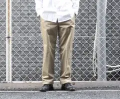 SCYE BASICS ストレートレッグチノパン