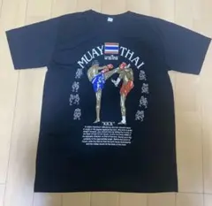 【新品】タイ ムエタイ Tシャツ 黒　メンズL