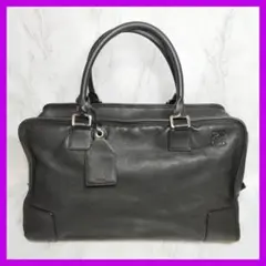 LOEWE ロエベ アマソナ 44 新型 ブラック ボストンバッグ 旅行