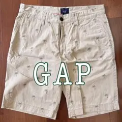GAP パームツリー柄 ショートパンツ US32