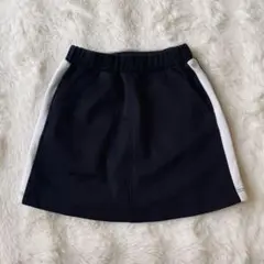 COMME CA ISM コムサイズム サイドラインスカート ミニスカート