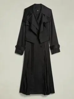 Jean paul gaultier スーパーロングコート 黒 マキシ丈 美品 Jean paul gaultier スーパーロングコート 黒 マキシ丈 美品