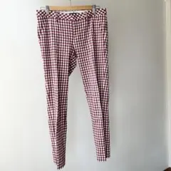 PT0W チェックパンツ　美品