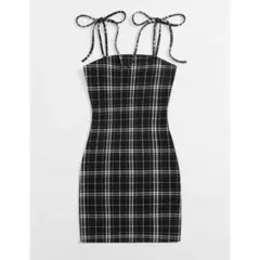 SHEIN 格子縞 ワンピース