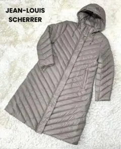 【高級】JEAN-LOUIS SCHERRER ダウンコート L