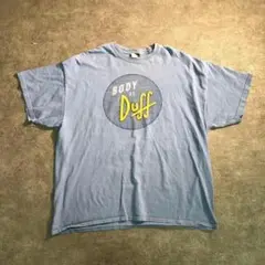 【UNIVERSALSTUDIOS】DuffプリントTシャツ古着usedTSM2