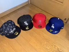 新品未使用　　ニューエラ　59FIFTY 7 3/4(61.5㎝) 4個セット