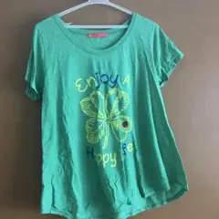 graniph Lady F グリーン Tシャツ