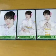櫻坂46 松田里奈　セミコンプ　2019.august