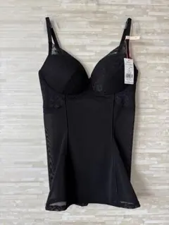 M」トリンプ シェイパートップ ウィッチガール ブラトップ 黒