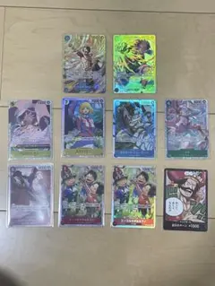 【即日配送】ルフィ エース SEC 他7枚SR ドン 受け継がれる意思